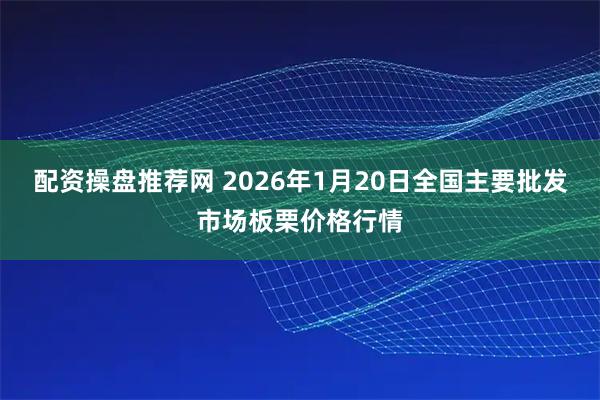 配资操盘推荐网 2026年1月20日全国主要批发市场板栗价格行情